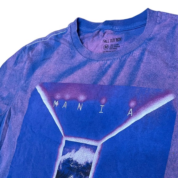 FALL OUT BOY MANIA PURPLE FADE SHIRT ♡ - Picture 4 of 4